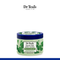 Dr Teals Exfoliate&Renew EpsomSalt Body Scrub with Eucalyptus and Spearmint454g Stress and PainRelief Therapy Essential