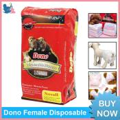 Dono Female Disposable Diapers 16pieces