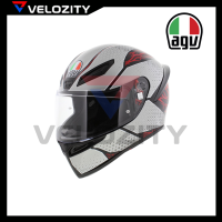 Agv K1 S E2206 Speedarmor Helmet Grey Red Matt