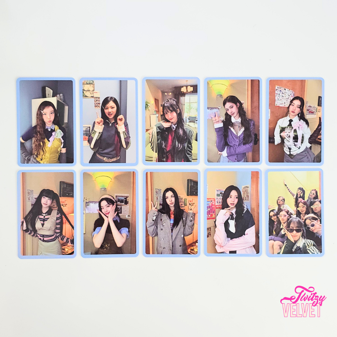 TWITZY VELVET Official Twice Ten The Story Goes On General POB Nayeon Jeongyeon Momo Sana Jihyo Mina Dahyun Chaeyoung Tzuyu Photocard