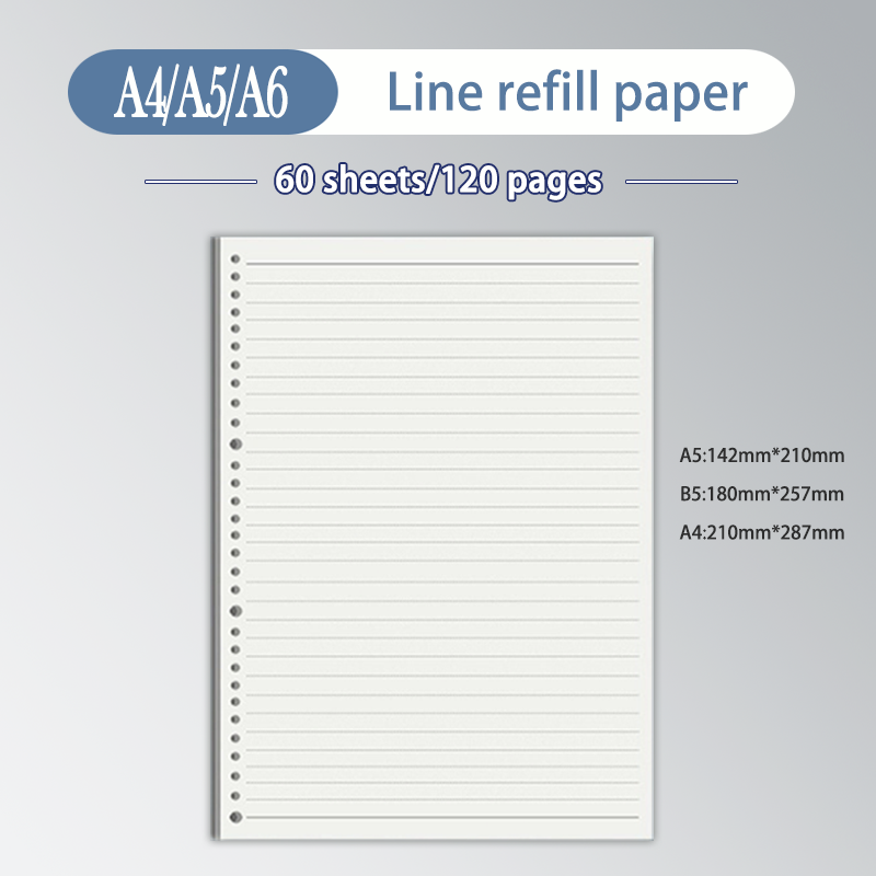 A5/B5 Soft Pastel Color Binder Notebook Refillable Loose Leaf Notepad School Supplies
