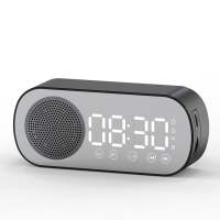 Tri-Town LED Digital Snooze Electronic Alarm Clock Backlight Time Calendar Thermometer Upgrade 2in1 Speaker & Alarm Clock