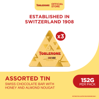 Toblerone Giftbox Assorted Mini Chocolate Bars 152G - Gift for any occasion (Bundle of 3)