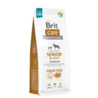 Brit Care Senior & Light  Salmon  GRAIN-FREE Dry Dog Food