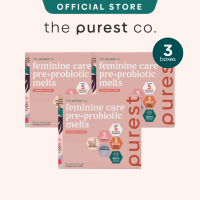 [Best Seller]  Purest Co Feminine Care Pre+Probiotic Melts (Vaginal Flora Balance & Urinary Tract Health)
