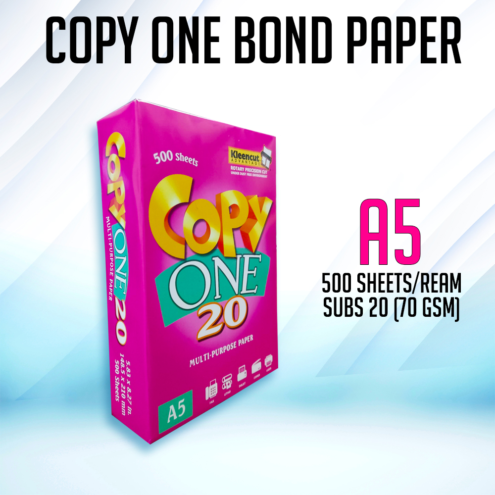 Magic photo 70GSM Copy One Bond Paper / White Paper / Inkjet Paper for School and Office Use (500 sheets)