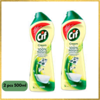 BUNDLE PROMO CIF Cream Cleaner Lemon 500ml and 250ml 2x