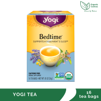 Yogi Tea Bedtime 16 Organic Caffeine Free Tea Bags