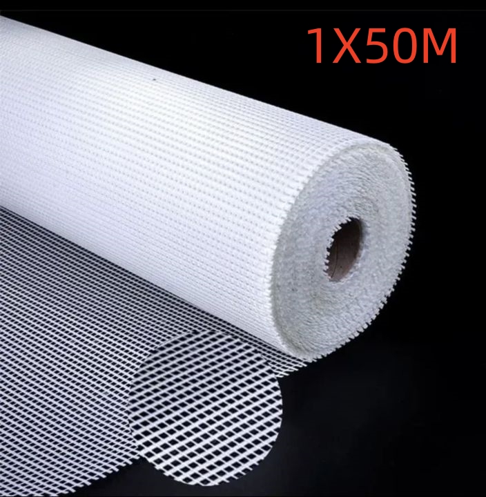 100 meters high quality anti-crack mesh cloth for internal and external wall insulation waterproof alkali resistant glass fiber mesh cloth for wall plastering