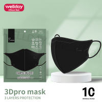 Wellday 3D Mask 50pcs Per Pack Face-lifting Butterfly Mask 3D Protect The Nasal Cavity Face Mask