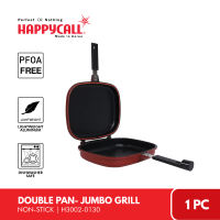 Happycall Non-Stick Double Pan - Jumbo Grill | PFOA Free | Easy to Clean | H3002-0130