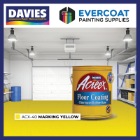 Davies Acreex Floor Coating CRB Chlorinated Rubber Based Flexible and Durable 4L