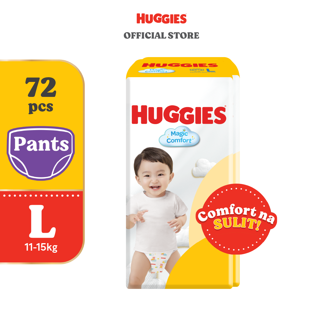 Huggies Magic Comfort Pants Large - 36 pcs x 2 packs (72 pcs)