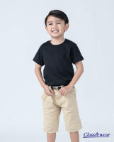 Classicwear Kids Roundneck T-Shirt ( Baby Pink | Canary Yellow | Gold Yellow | Orange | Emerald Green | Royal Blue | White | Lavender | Red | Violet | Black | Peach | Stone Gray and 8 Other Colors)