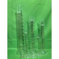 COD Original  PYREX  The glass graduated cylinder is clear and accurate Made in Germany High borosilicate glass