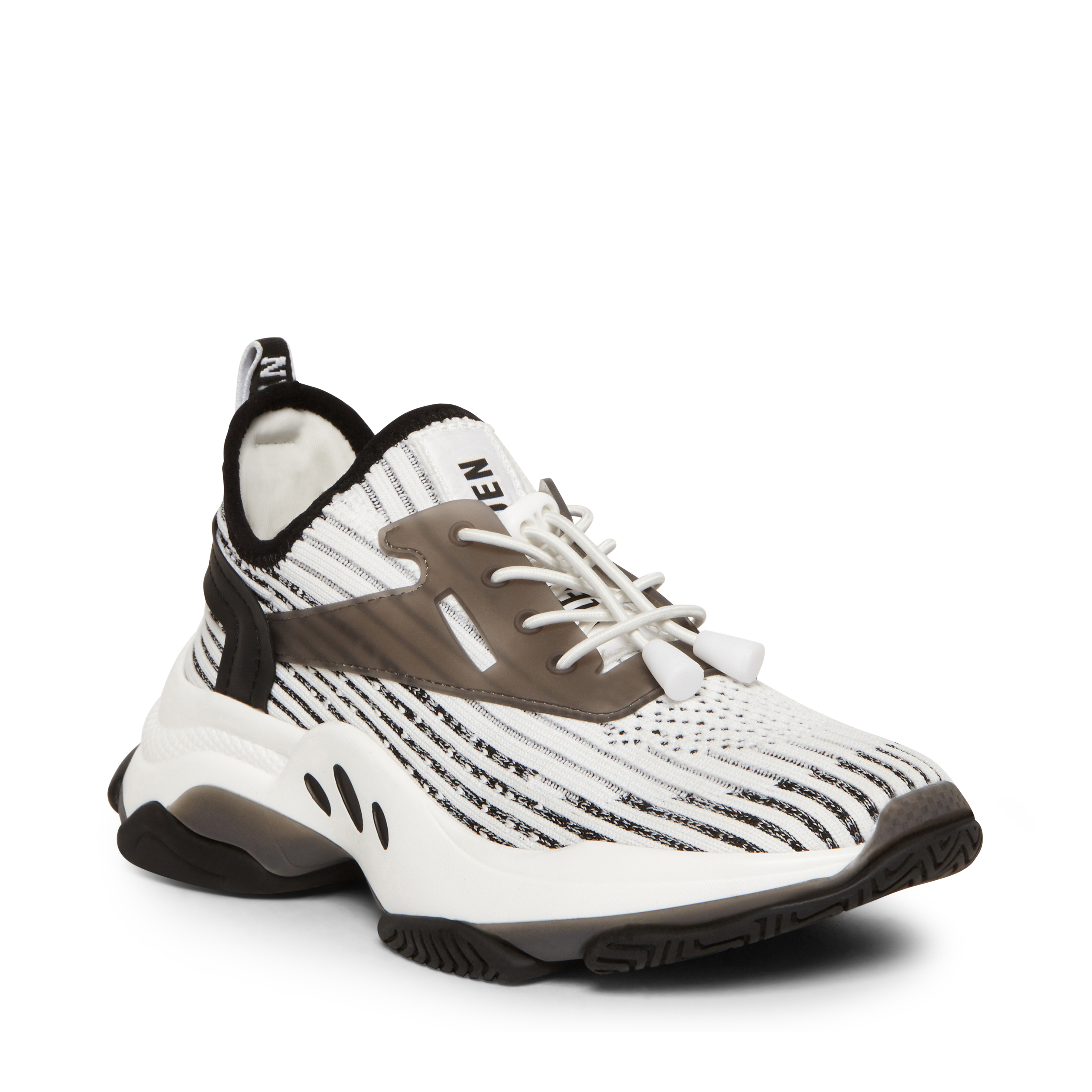 steve madden striped sneakers