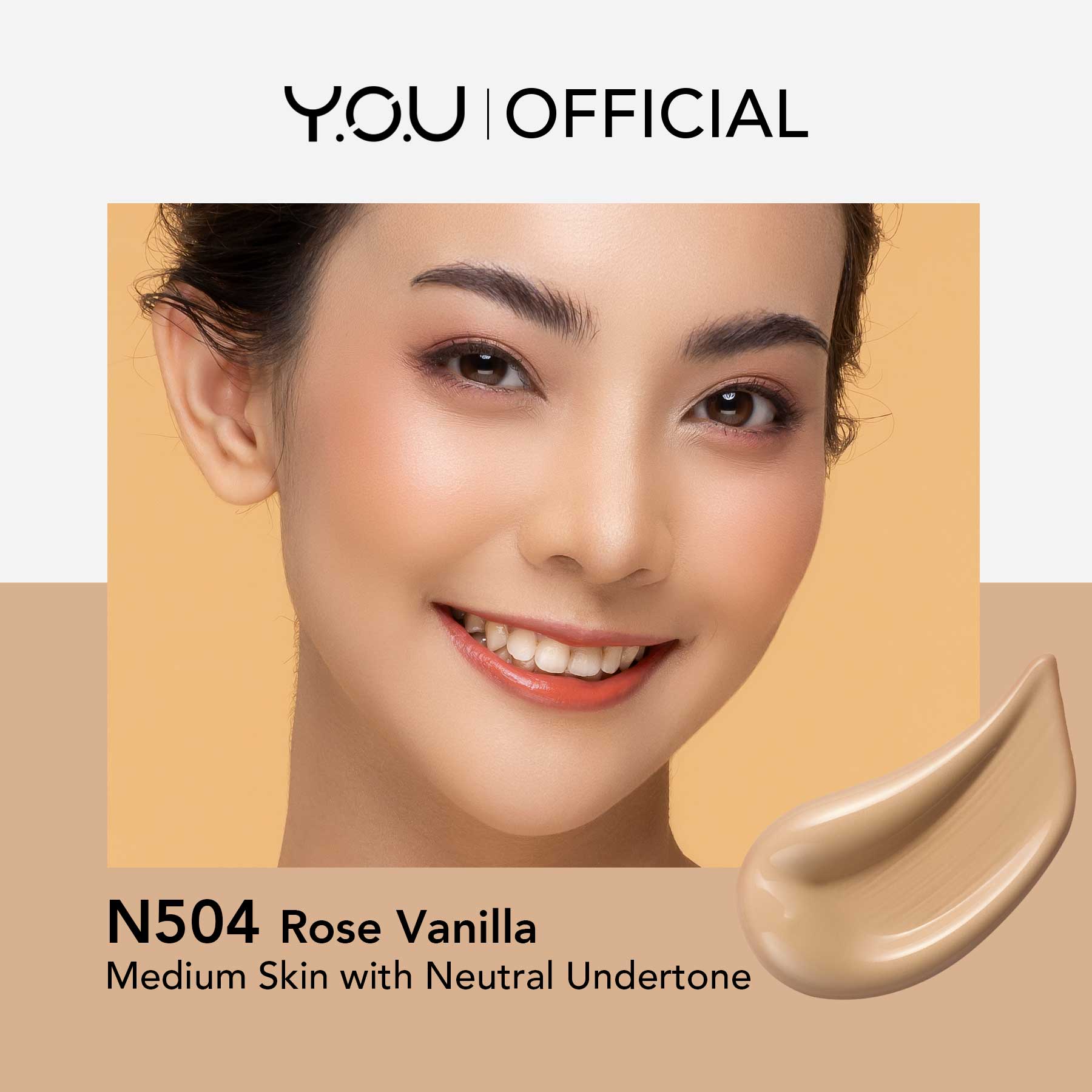 Y.O.U Cloud Touch Blurring Skin Tint - SPF 25 PA+++ 24-Hour Soft Matte Finish, Breathable and Weightless, Full Coverage thumbnail