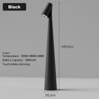 NOXIER 3 Colors Rechargeable Led Table Lamp 3W Dimmable lamp Touch Control Table Lamp Atmosphere Lights