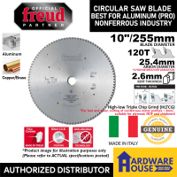 ORIGINAL FREUD 10″ 120T Best For Aluminum Carbide Saw Blade TCT Multimaterial PVC Acrylic Plastic Melamine MDF Board Circular Table Miter Saw 120 Teeth FRA DIABLO BOSCH