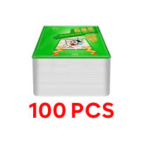 Agealter 100 pcs fly paper trap super sticky 1 piece of paper can catch 1000 flies fly trap sticky glue fly catcher flies fly killer