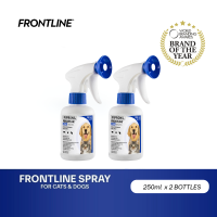 Frontline Spray 250ml x 2 Bottles Anti Tick and Flea Spray Anti Itch Pulgas Garapata Safe For Lactating and Pregnant Dogs No Prescription Required
