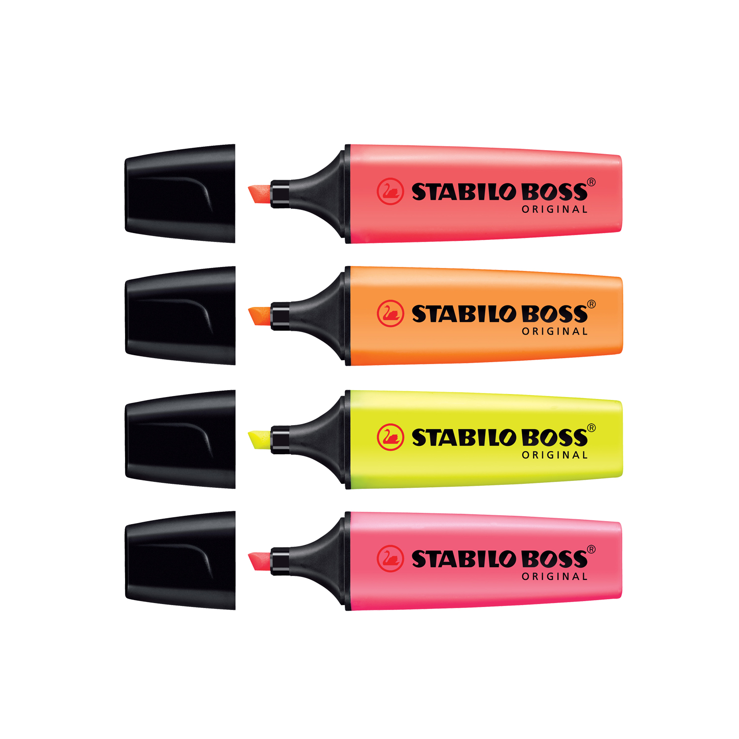STABILO BOSS Highlighter Pen Color Set Marker School Office Home Stationery