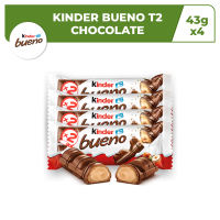 KINDER Bueno T2 43g Chocolate - Set of 4