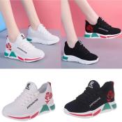 Korean Rubber Sneakers for Women - White and Black