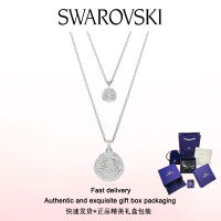 ♈Swarovski♈ Stylish Womens Jewelry The New S925 Sterling Silver White Diamond Sublima Multi-layer Pendant Necklace Valentines Day gifts birthday gifts Free genuine gift box