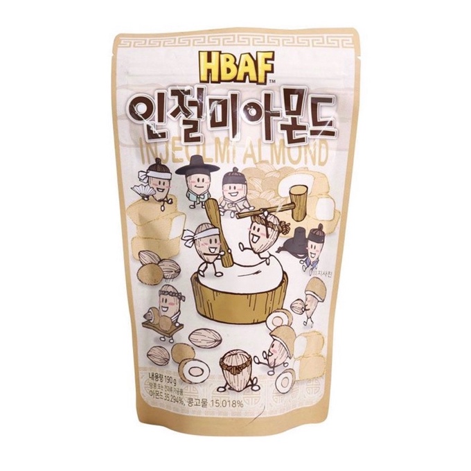 [ HBAF ] Honey Butter Almonds Tiramisu Garlic Bread Wasabi Injeolmi