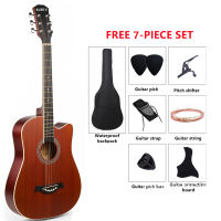 PLAYOU Guitar for Beginners 38 inch With Bag Acoustic Guitar 38 inch Acoustic Guitar Complete Set Acoustic