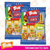 Trolli Gummi Lunch 77g x 2 packs (assorted Trolli gummi favorites)