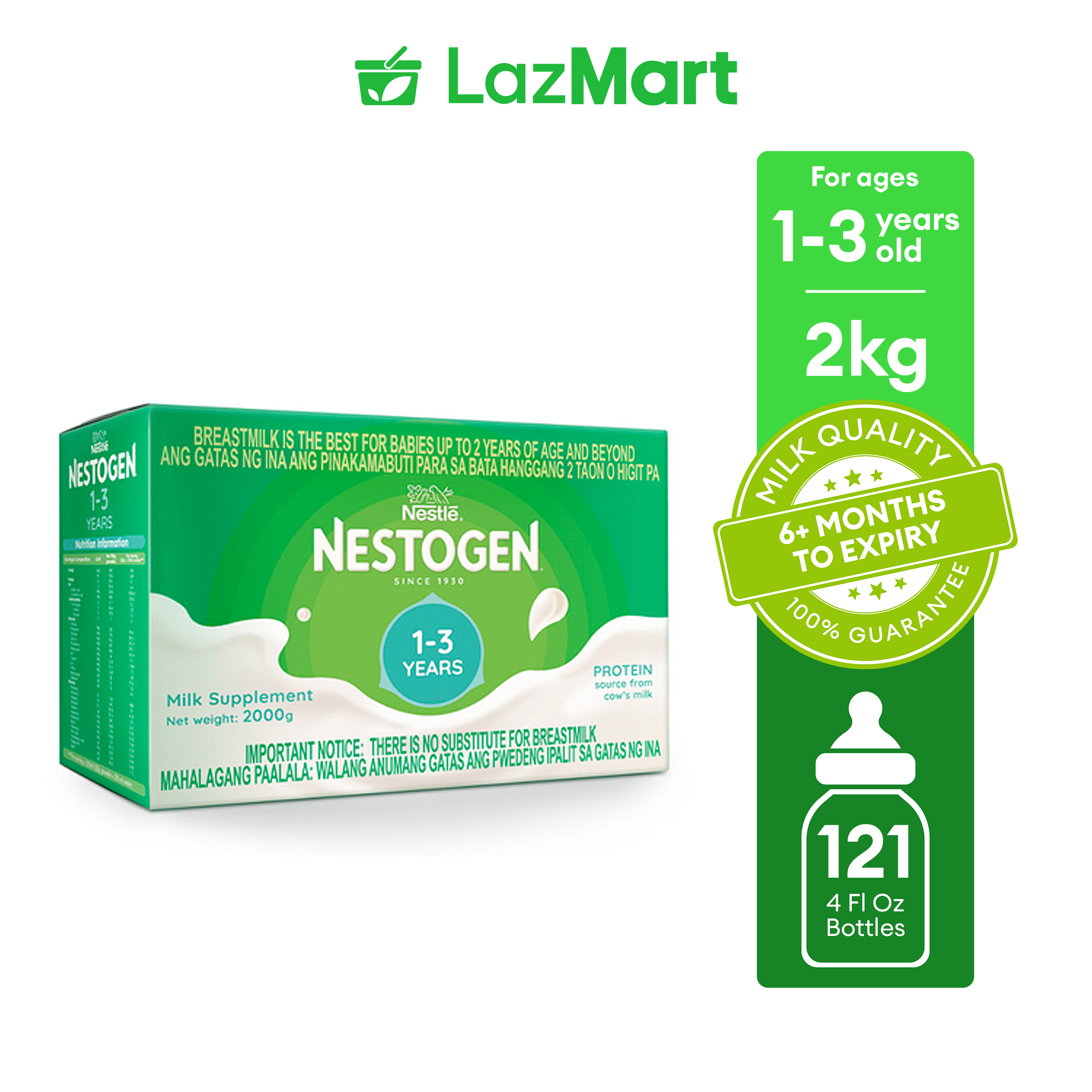 NESTOGEN 1-3 Years Old Milk Supplement 2kg