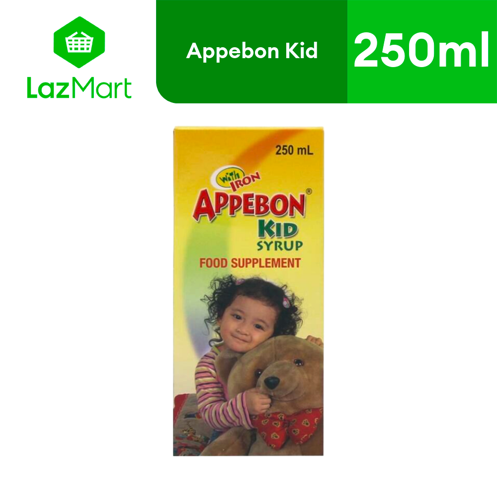 Appebon Kid 250mL Syrup Helps In Improving Childrens Appetite