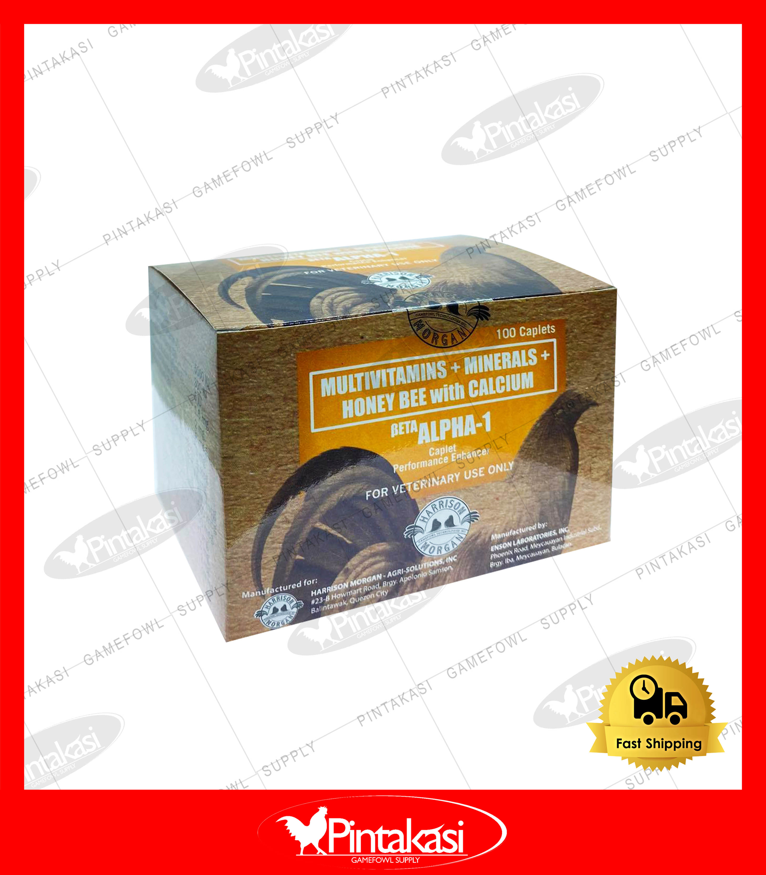 1 box of 100 Pieces Mad Science Beta Alpha One Caplet All in One