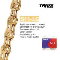 TANKE Chain X11 Mtb Chain 10 Speed MTB Chainx8 x9 X10 x12 s8 s9 s10 s11 s12 bicycle MTB Road Bike Chain 8/9/10/11/12 Speed for Shimano Sram