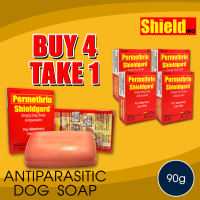 BUY 4 TAKE 1 Shieldgard Permethrin Dog Soap 90Grams
