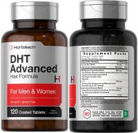 ā
Real DHT Blocker 120 Coated Tablets Advanced Hair Grower Enhanced Absorption Science + Nature Prime Choice Blend for Hair Regrowth Anti Hair Loss Thick Healthy Hair by Horbaach/Piping Rock Made in USA