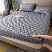 100% Waterproof Cotton Bed Sheet Fully Wrapped Bed Cover Machine Washable Dust Resistant