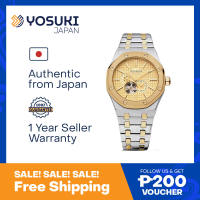 TECHNOS  T9B63TC   Automatic Gold Silver Wrist Watch For Men from YOSUKI JAPAN