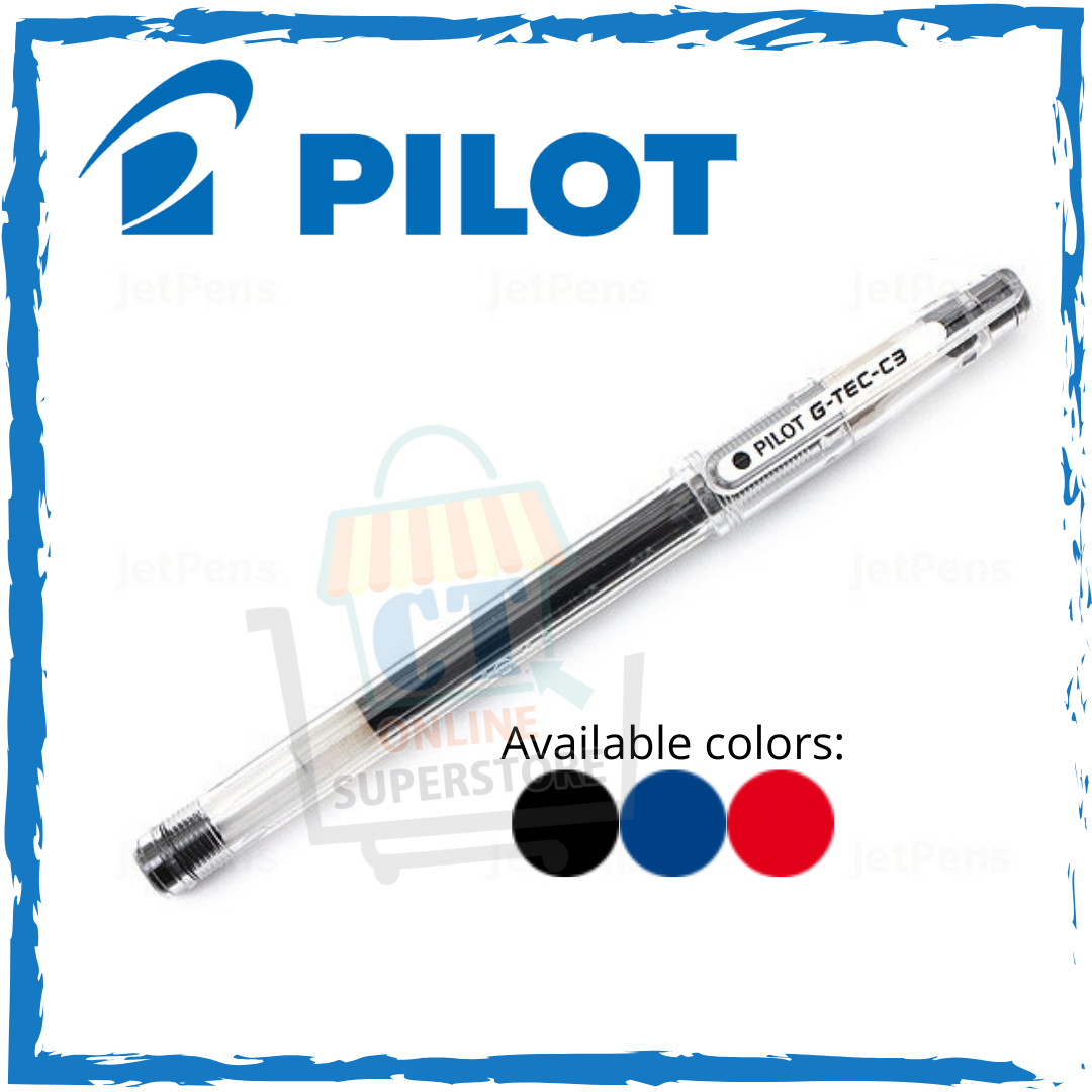 Pilot BL-GC3 G-TEC 0.3 Gel Pen (Refillable)