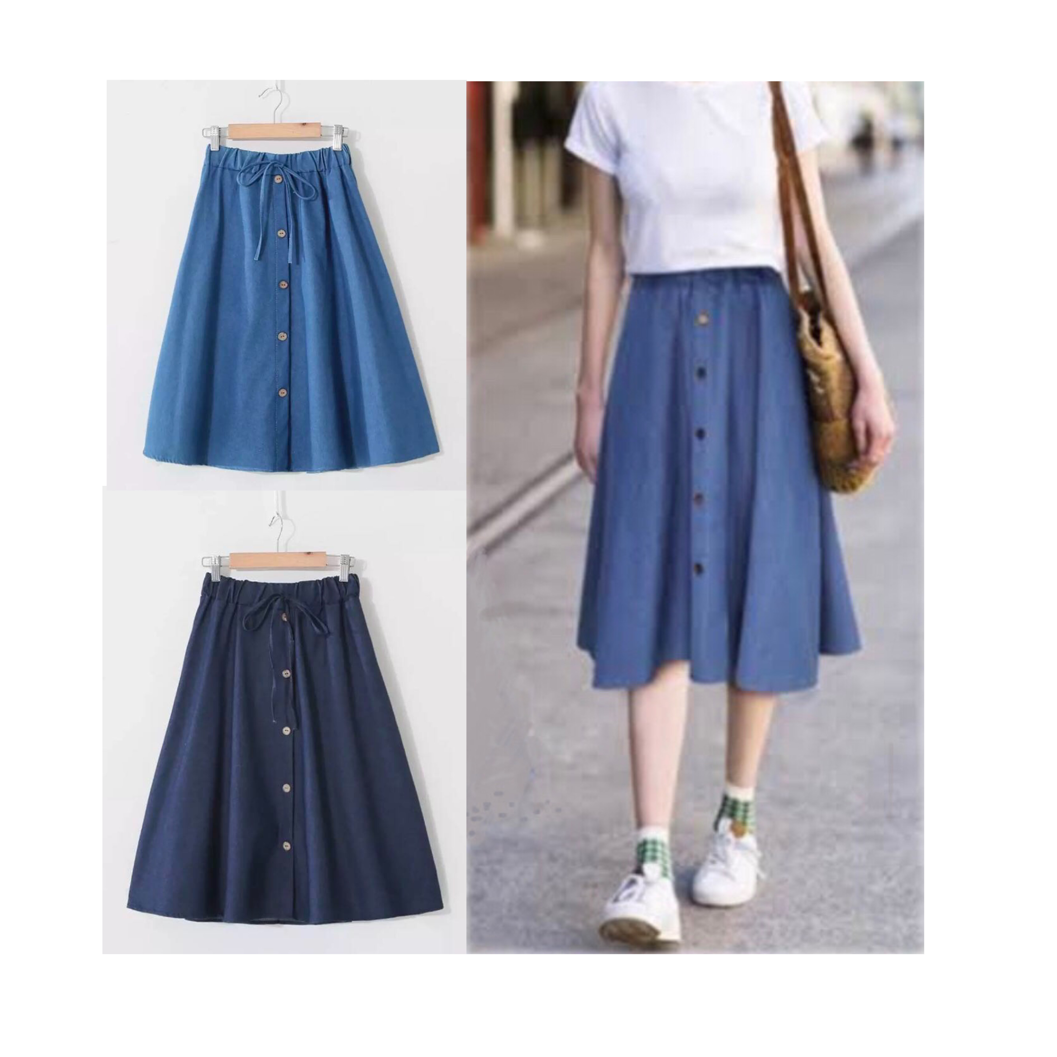 long maong skirt outfit