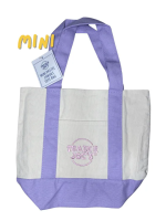 Trader Joes Mini Canvas Tote Bag Back to Back Pockets【Original+24hours delivery】