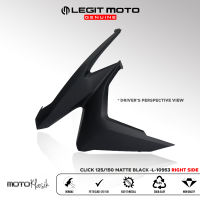 LEGITMOTO CLICK V2 FRONT SIDE COVER LEFT AND RIGHT FAIRING MATTE BLACK / GLOSSY WHITE FOR HONDA CLICKV2 MOTORCYCLE 1PC