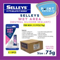 SELLEYS Wet Area Neutral Silicone Sealant - 75g/300g