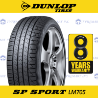 Dunlop Tires LM705 185/65 R 15 88H Passenger Car Tire best fit for TOYOTA AVANZA HONDA FREED MOBILIO and MAZDA 2