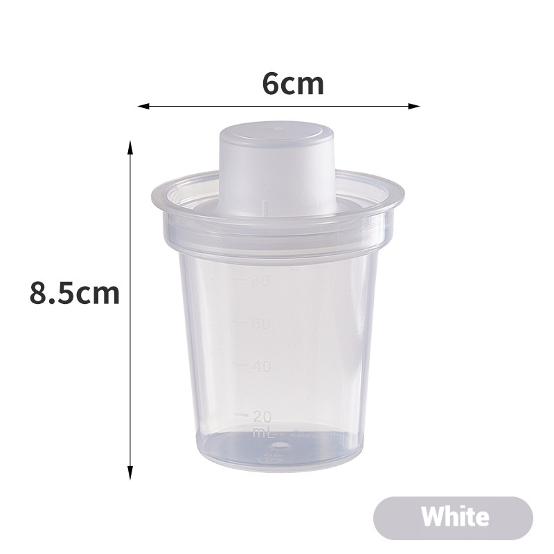 1-6pcs Travel Portable Baby Milk Powder Container 80ml Storage box Leak-Proof No Spill BPA-Free