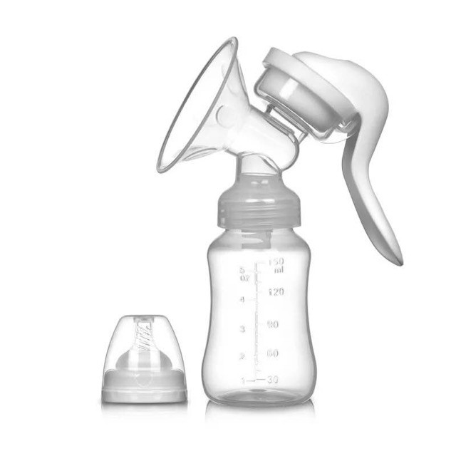 Clara.Double Electric Breast Pump With 1 Free Breast Milk Bag BPA-Free USB Dual Breast Pump Safety Comfortable and Lightweight Automatic Massage Postpartum Breast Pump 150ml Milk Storage Bottle with Lid and Nipple