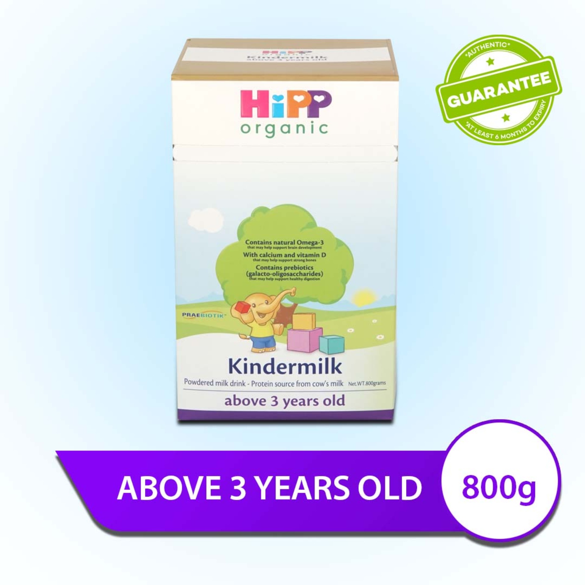 HiPP Organic Kindermilk above 3 Years Old 800g