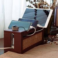 Margarita Cable Organizer Box/Wire Cord & Plug Storage Box- Domesticity